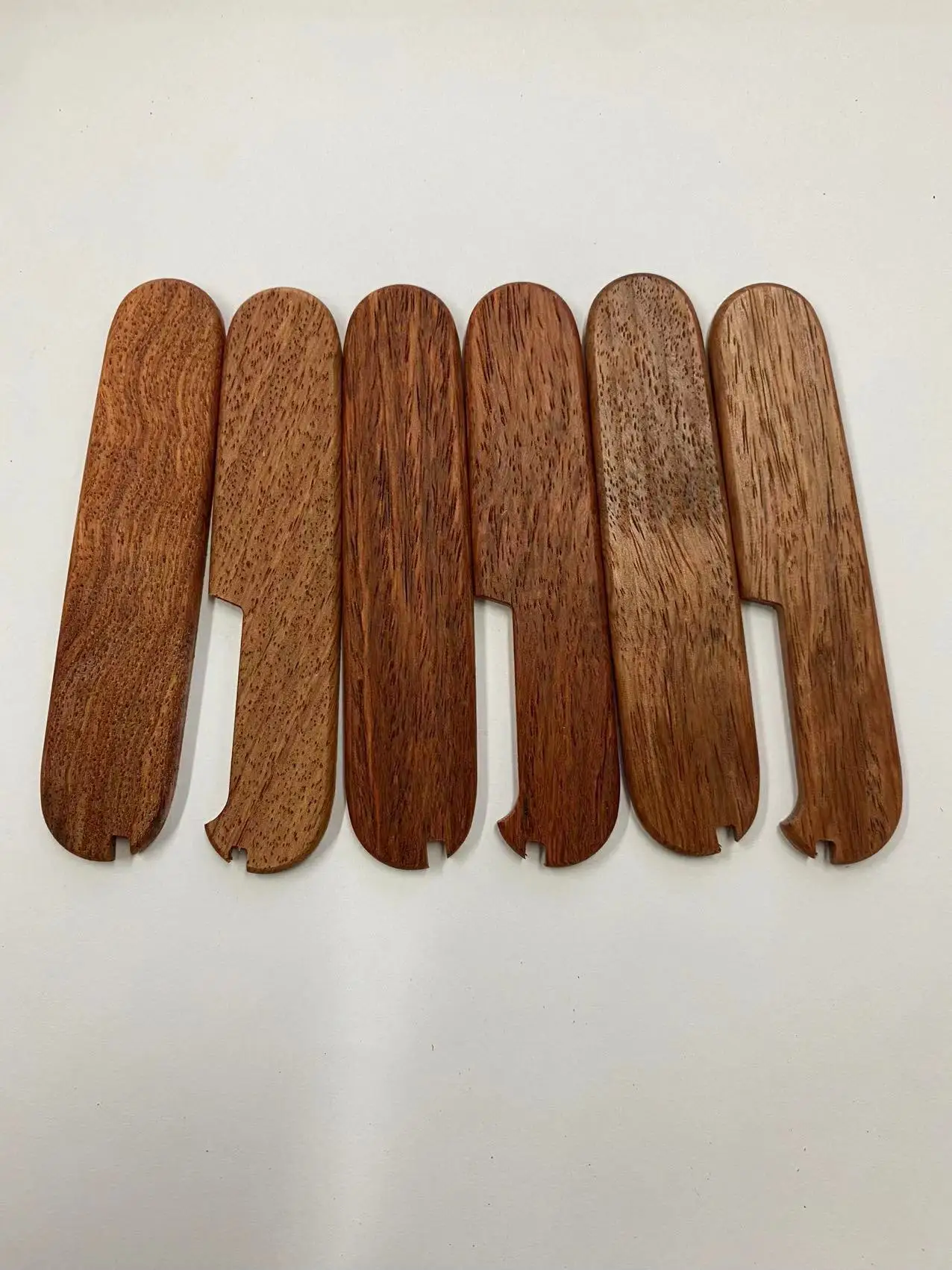 1 PairWood Handle Scales for Victorinox Swiss Army Knife Scale SAK Scales DIY Modify 91mm