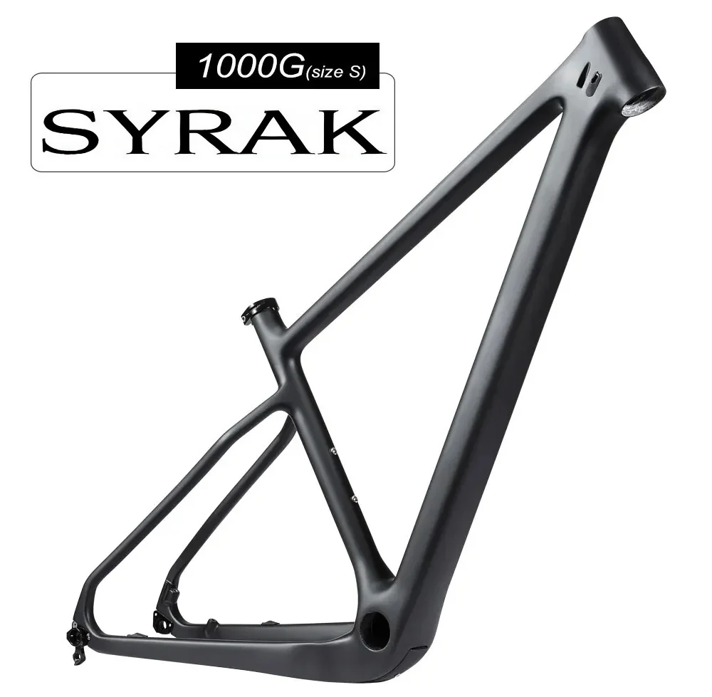 

SYRAK 2026 Carbon MTB Frame 142/135mm 29er PF30 Hardtail Frameset 15/17/19/21inch Bicycle Cycling Accessories of Mountain Bike