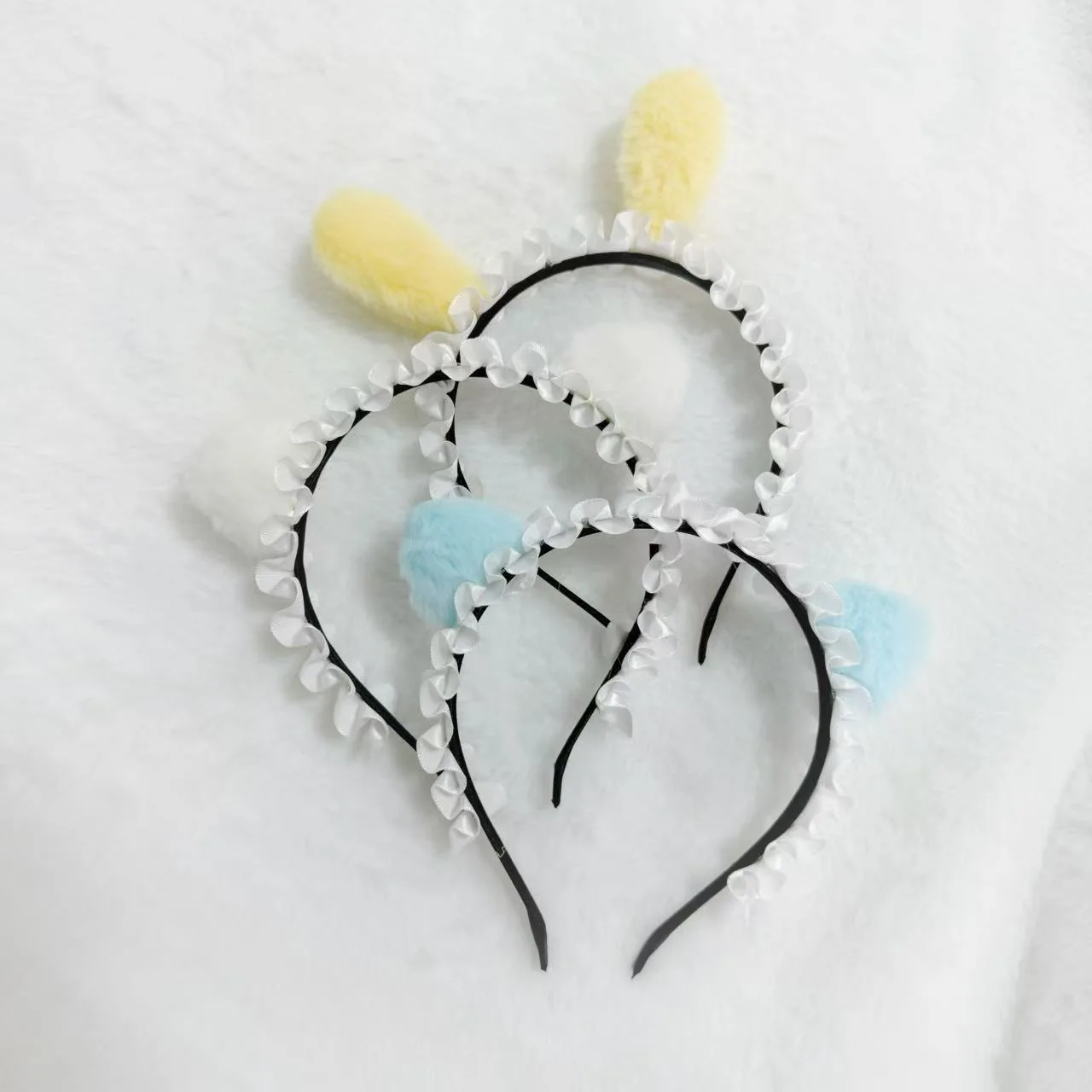 Japanese Style Kawaii Cat Ears Headband Lolita Y2K Hair Hoop Cosplay Accessory for Halloween, Anime Parties & Photo Shoots