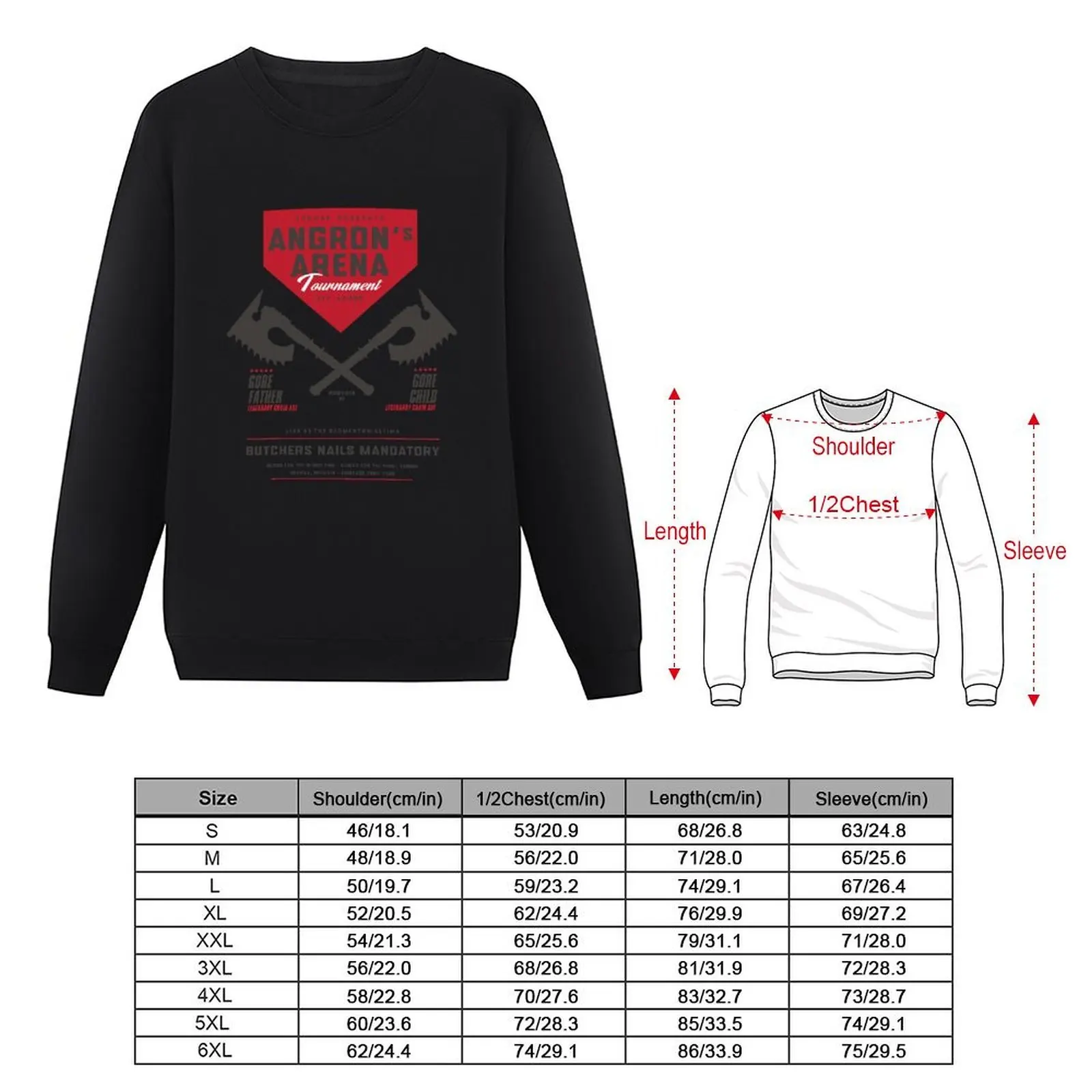 Angron's Arena (light) Pullover fashion pria pakaian olahraga pria setelan olahraga pakaian musim gugur sweatshirt ukuran besar