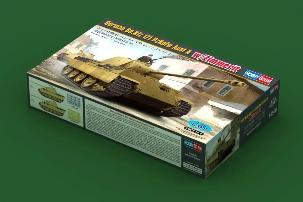 

Hobby Boss 84506 1/35 German Sd.Kfz.171 PzKpfw Ausf A w/ Zimmerit