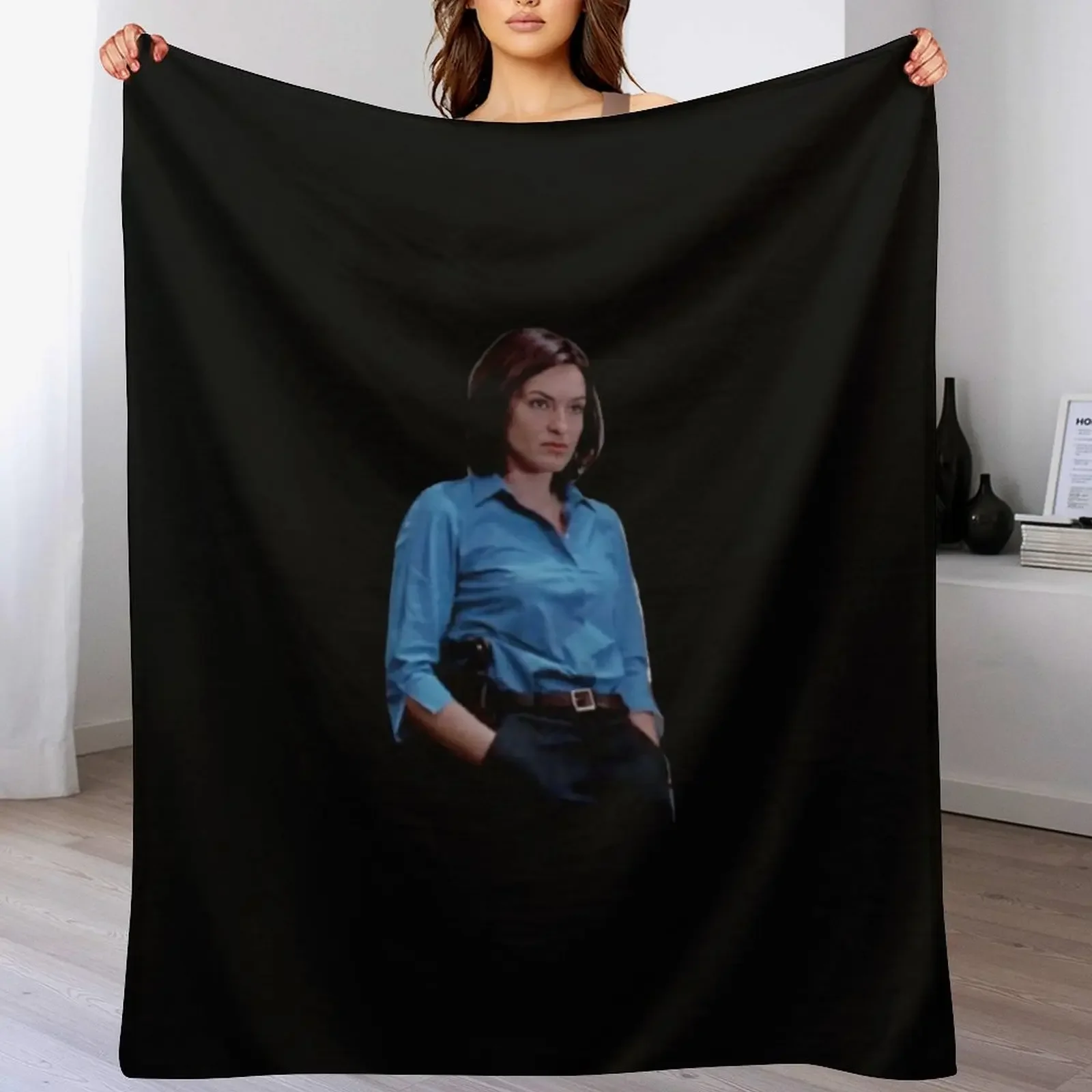 

badass baby benson Sticker Throw Blanket Decorative Sofas Plaid on the sofa Decoratives Blankets