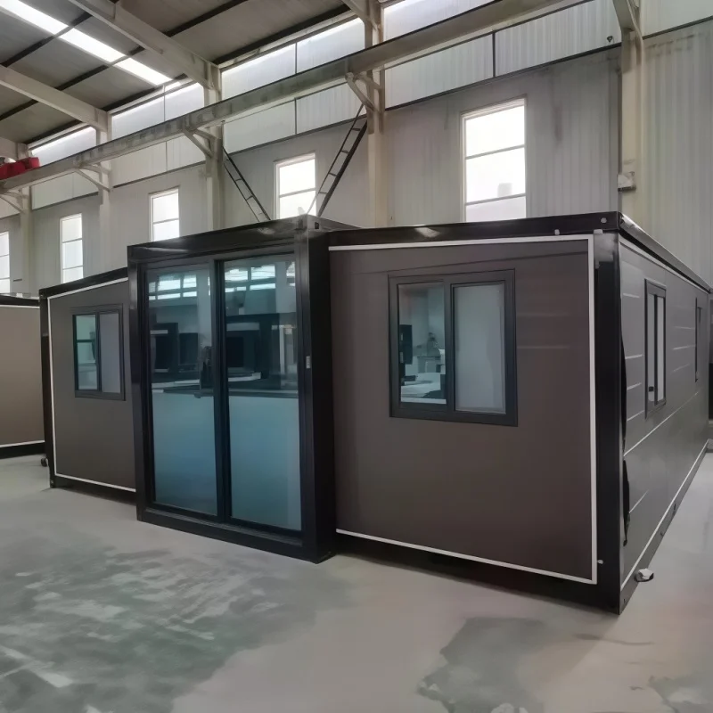 Customized 20ft Folding House for Camping Prefab Modular Container Home Portable Shelter Factory Price