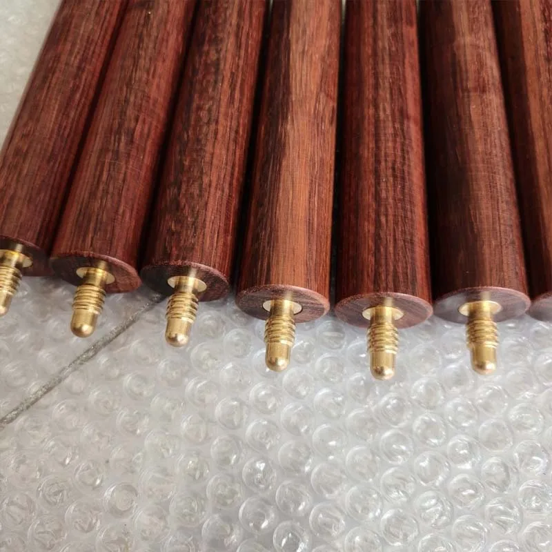 Hand‑Crafted Solid Wood Cue Extension DIY Modified Snooker Extender Brass Screw Joint for Modification & Repair