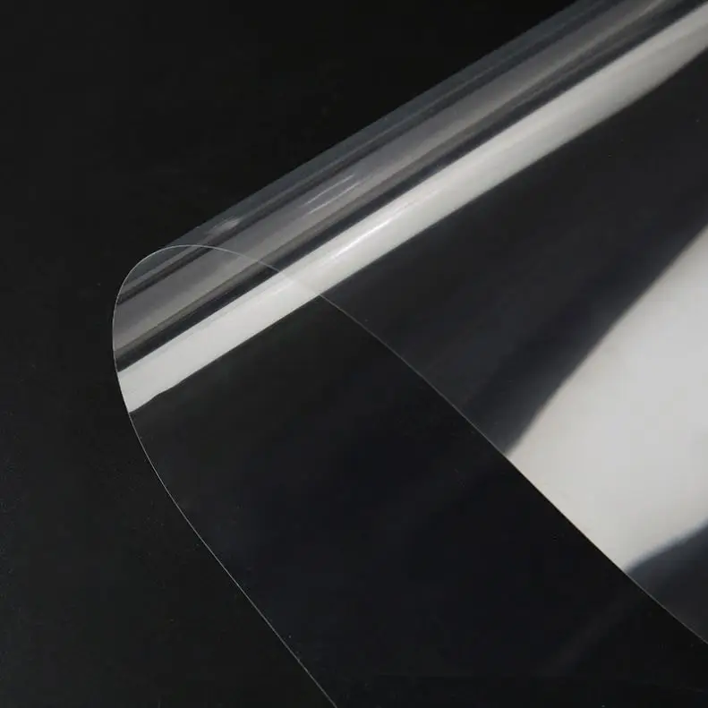 High Quality 0.1Mm PET Thin Plastic Rigid Transparent Sheet in Rolls 1 roll