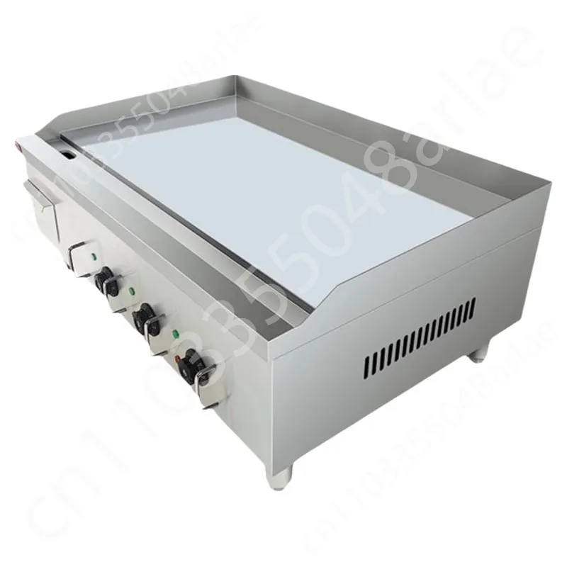 Commercial large thick hamburger griddle shrimp squid grilled cold pancake hand-held machine