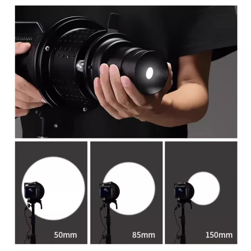 2025 New Camera Condenser With Adjustable Focus Beam Light Cylinder Projection 2.0 Imaging Lens With Artcondenser HD