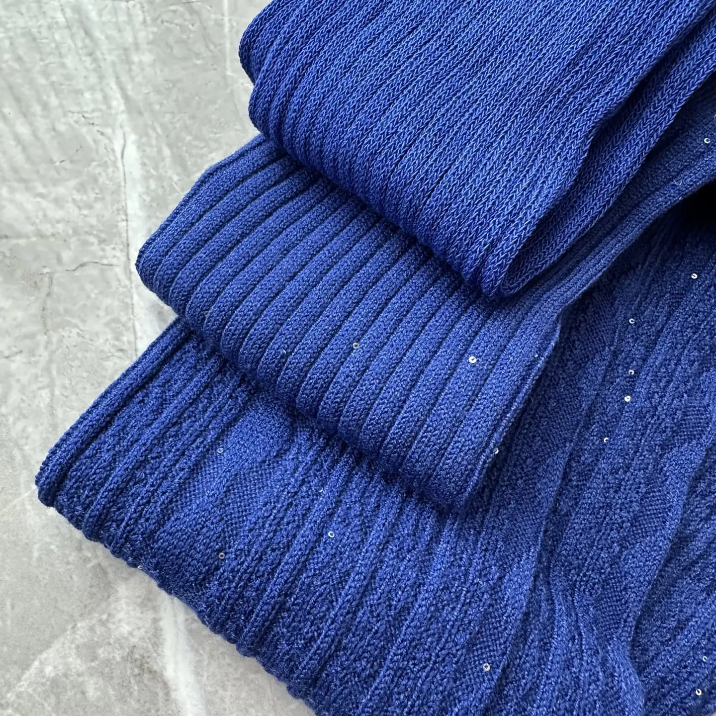 2025 early spring three types Klein Blue pantyhose Women\'s socks