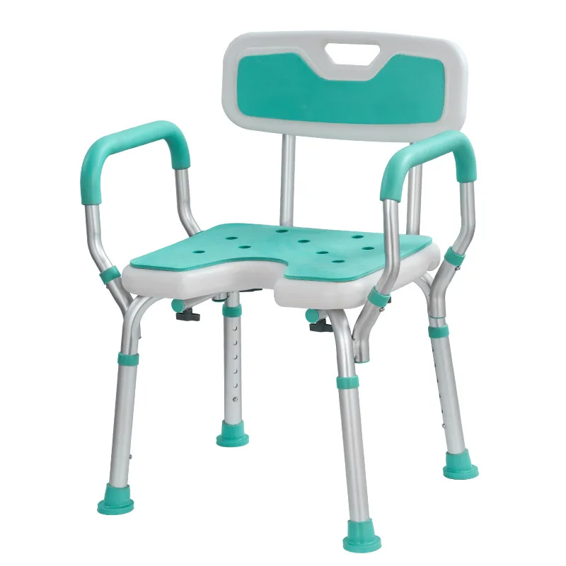 Bath Shower Chair High-Strength Alloy Anti-Slip Bathtub Seat with Large Vacuum Suction Cups Bath seat for elderly