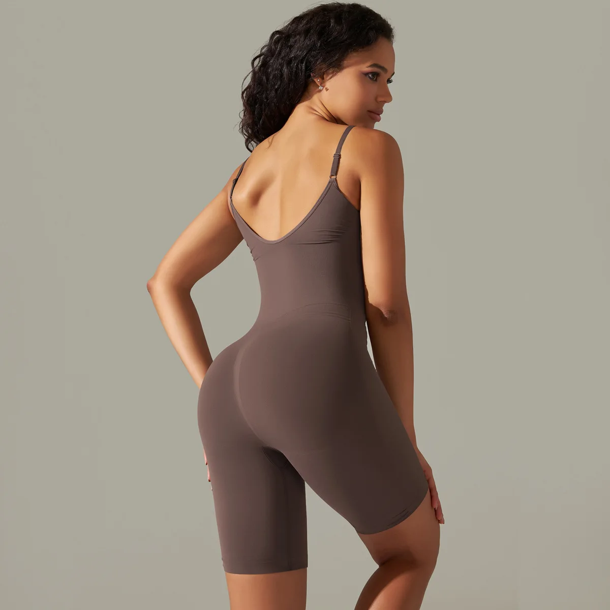 2023New Jumpsuits One-Piece Yoga Suit Women\'s Gym Push-Up Exercise Clothes High Elastic Tight-Fitting Bodysuit Back Yoga Suit