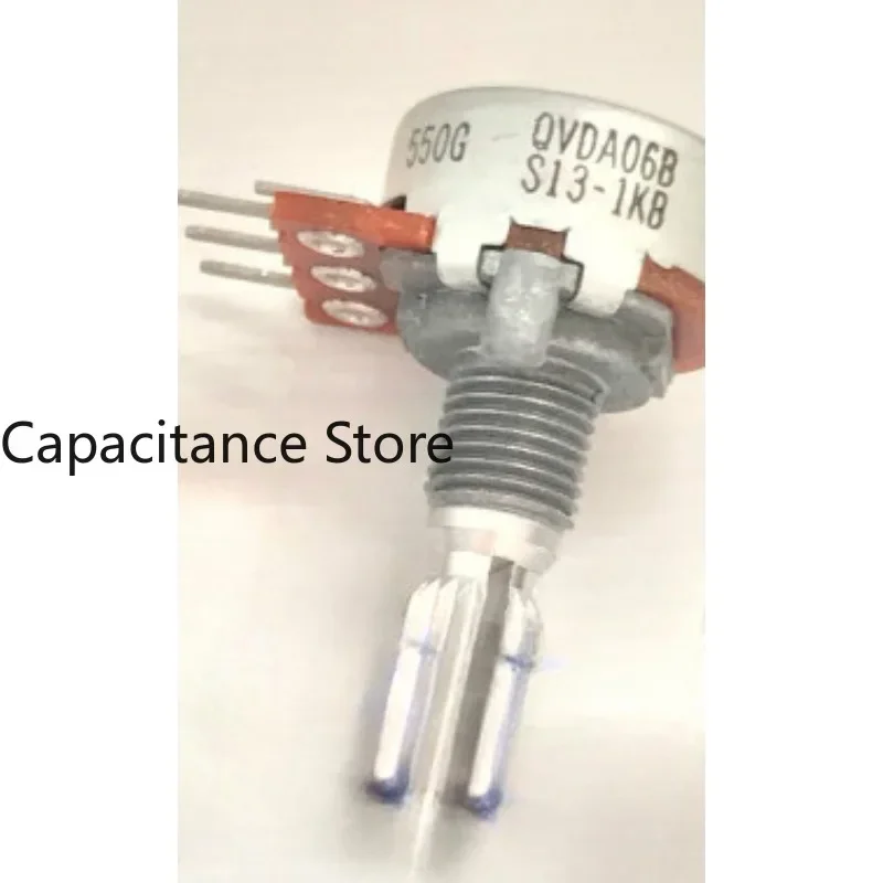 

5PCS 16-type single potentiometer B1K with step amplifier audio volume 10 point