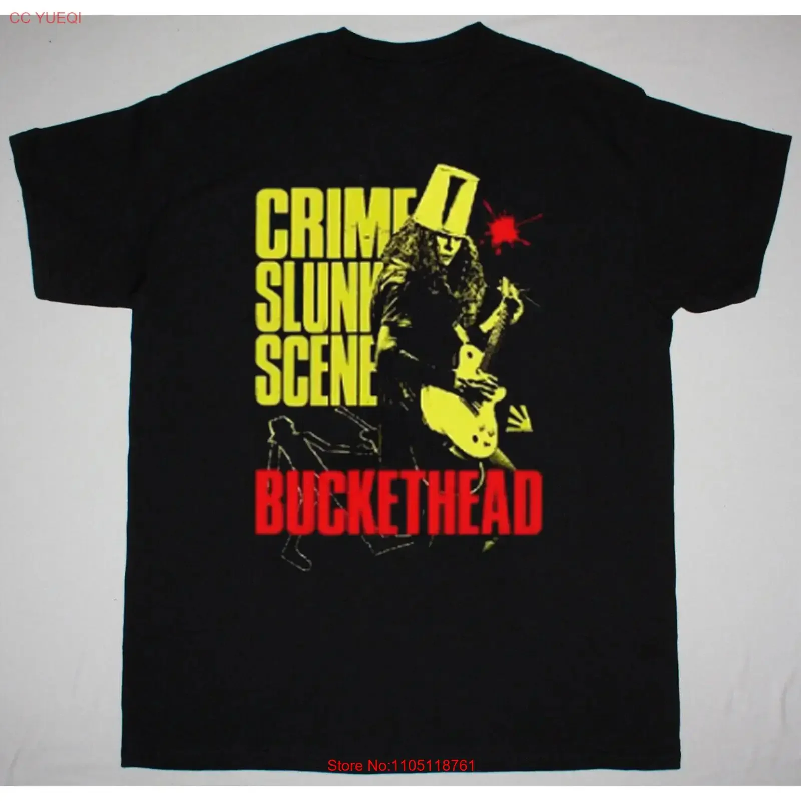 NEW Buckethead For Man Woman  Black All Size S 5XL T Shirt II1005 vintage Washed homme designer clothes streetwear Stylish