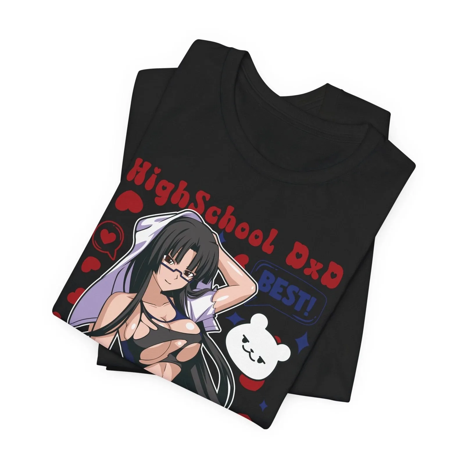 Tsubaki Shinra High School DxD Anime Graphic T-Shirt Cotton Men Women Streetwear Tee