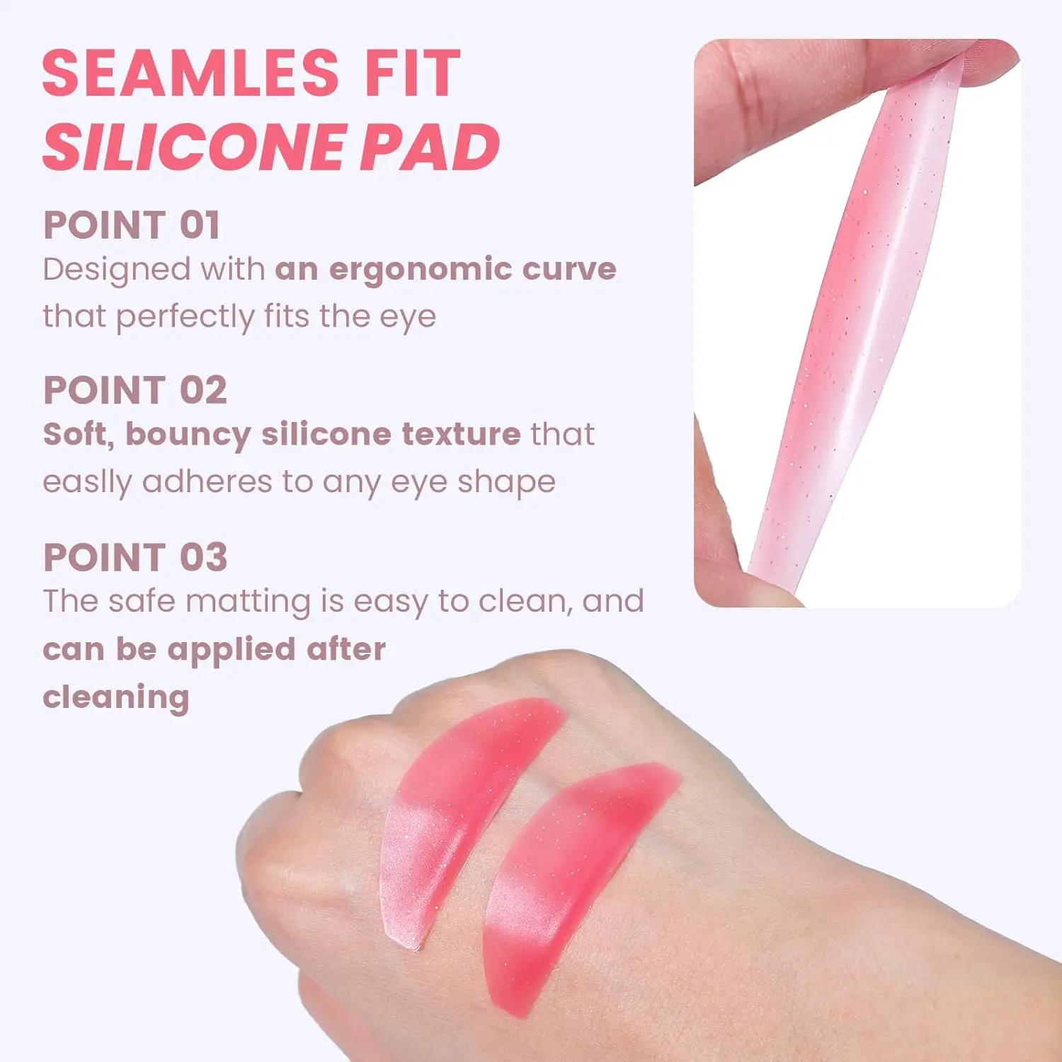 Silicone Eyelash Perm Pads, Lifting Accessories