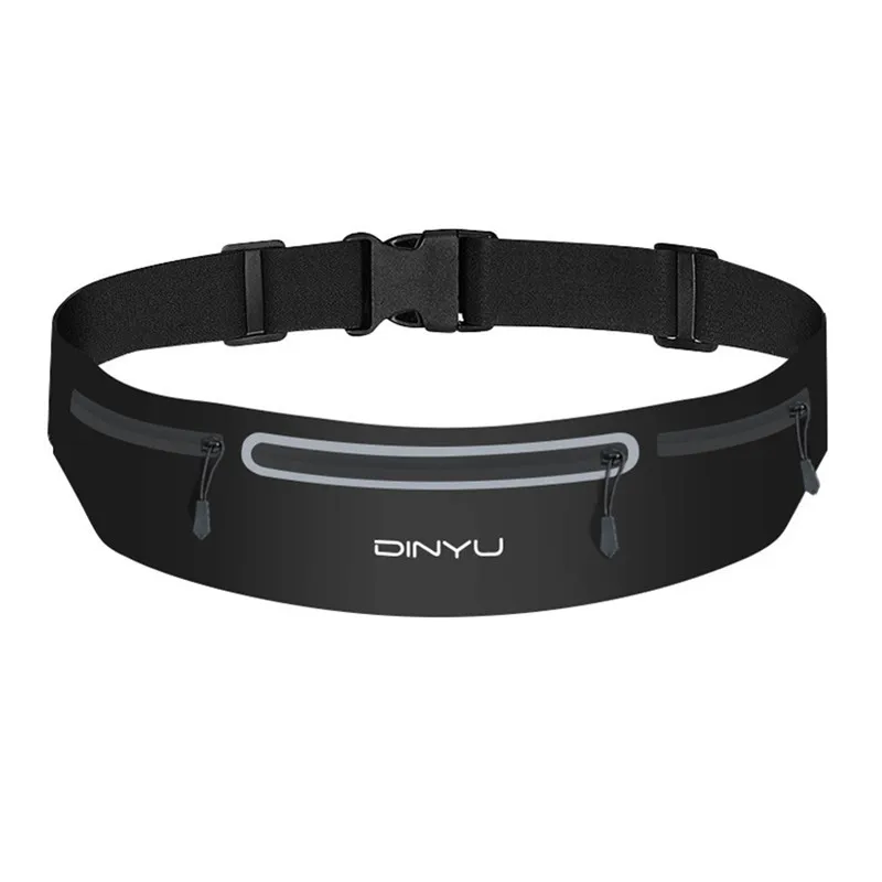 Riñonera deportiva de cintura para hombre y mujer, bolsa ajustable para correr, cinturón, soporte portátil para teléfono, bolsa para gimnasio