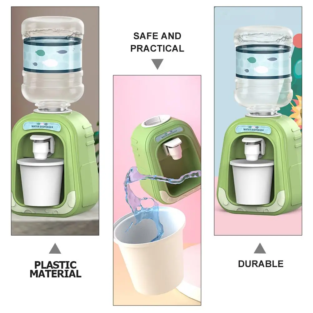 

Mini Water Dispenser Kids Toy Safe Smooth No Burrs Lightweight Compact Size Perfect Gift Baby Boys Girls Educational Hands On