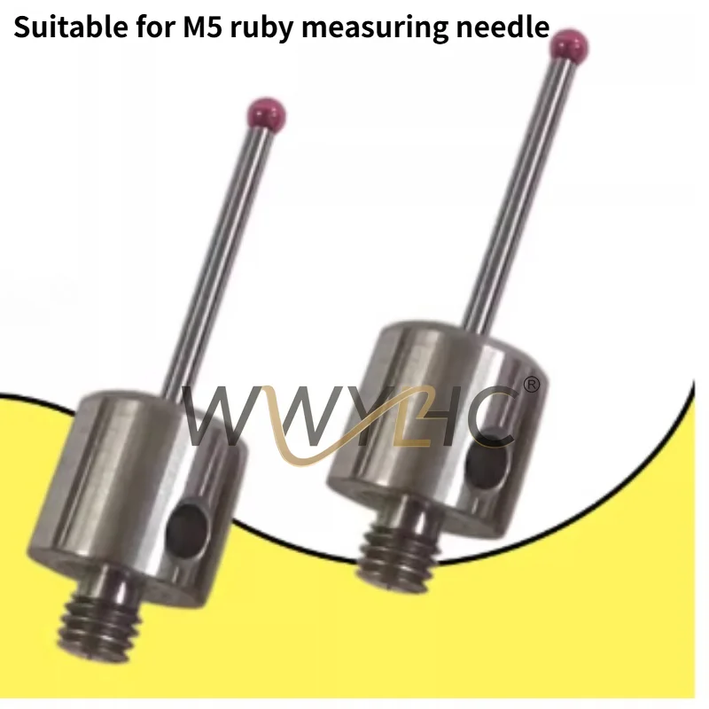 Suitable for Probe Stylus M5 Three-coordinate Ruby Ball Head Tungsten Steel Rod M5 * 3.0 * 30 Length
