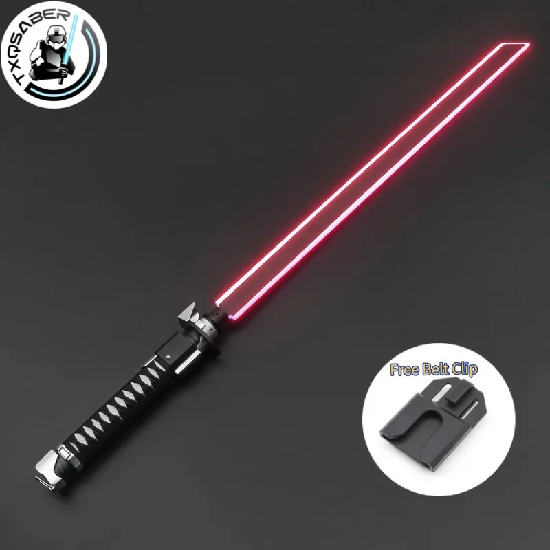

TXQSABER Ronin Customize Neo Pixel Replica lightsaber Metal Hilt Heavy Duel Color Power Various Sound Blasting Laser Sword Toys
