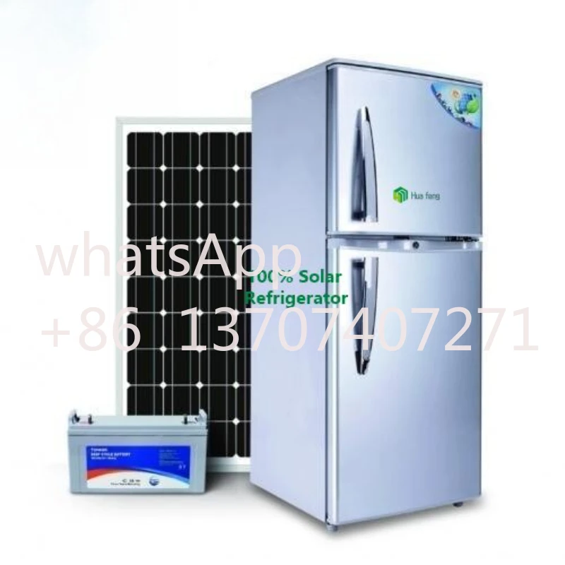 12Volt Refrigerator Freezer with Battery Solar Freezer with AC DC Adaptor