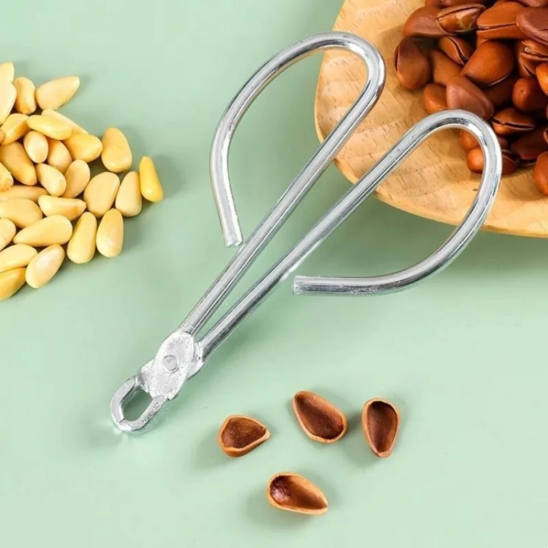 Stainless Steel for Sunflower Seed Crackers, Nut Shellers, Peeling Tools, Watermelon, Pine Nuts, Walnuts, Peanuts, Kitchen Tools - view 6
