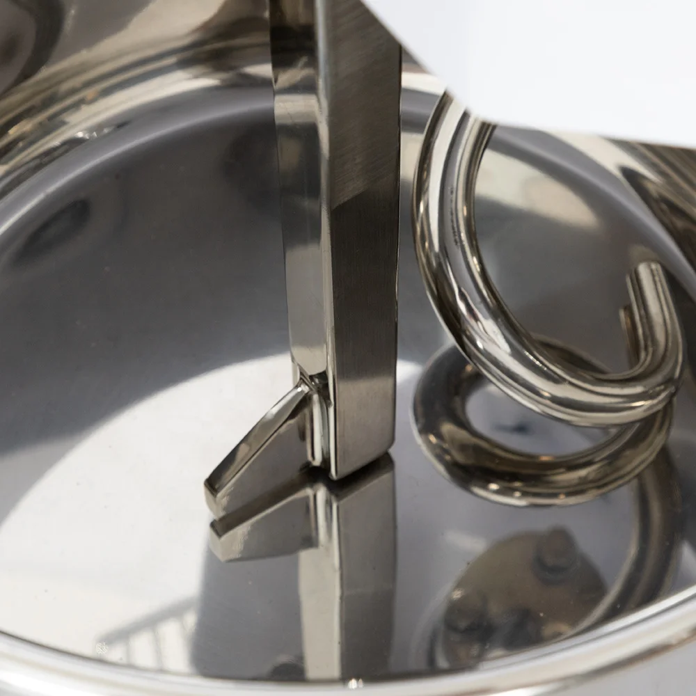 New 10L Commercial 304 Stainless Steel Dough Mixer with Adjustable Speed Emergency Stop Energy Saving Bakery Equipment