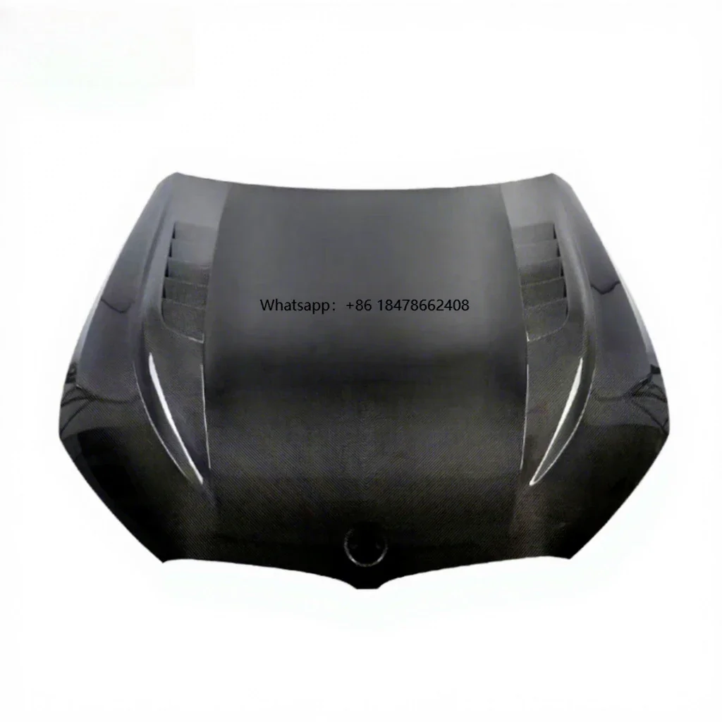 New High-quality Perforated Carbon Fiber Engine Hood for 2018-2022 for 8 Series M8 Retrofit/Upgrade Bolts Bolt-On Installation