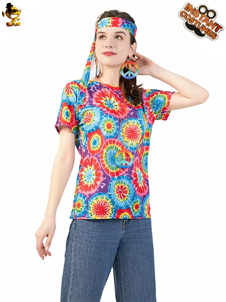 เสื้อคลุมสไตล์เรโทรฮิปปี้สำหรับผู้หญิง ชุดแสดง ชุดแฟนซี หลายแบบ ชุดเดรสแฟชั่นสำหรับสุภาพสตรี ไม่มีแบรนด์