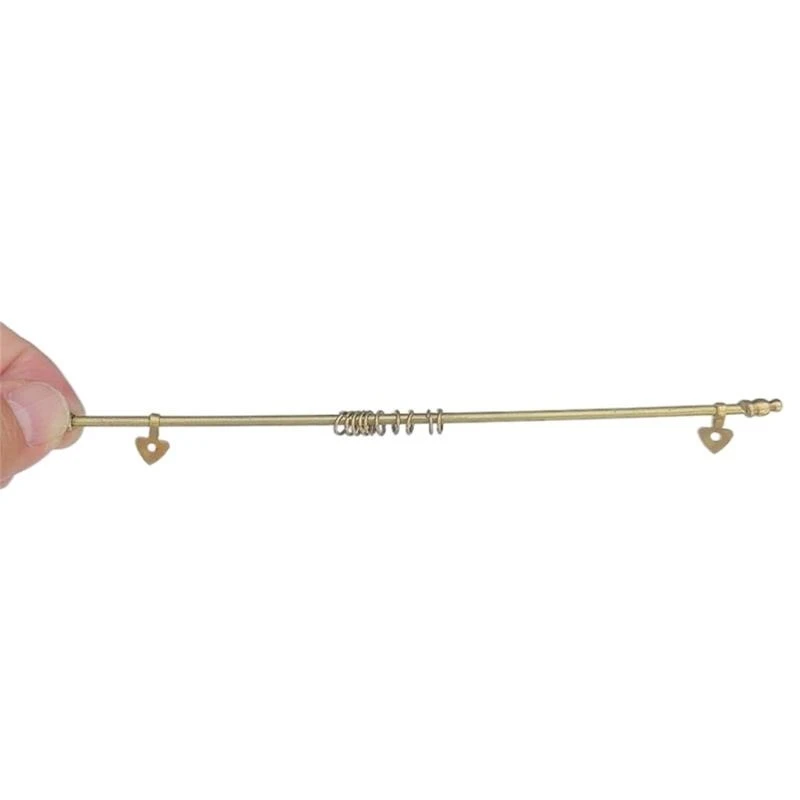 Y1UB 1/12 Tỷ lệ Tỷ lệ bức màn thu nhỏ Hình tượng cho các phụ kiện nhà búp bê thực tế Hiển thị cảnh tiết tiết