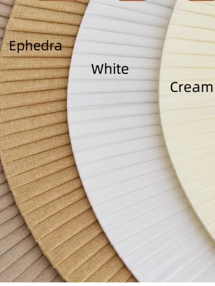 الشمال النسيج قبعة قلادة أضواء لغرفة المعيشة غرفة الطعام غرفة نوم الديكور شرفة المنزل مصابيح معلقة تركيبات E27 #6