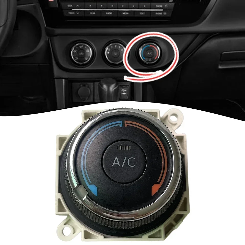 

Car A C Knob Black RAV4 Wind Speed Knob 55903-02370 Center Console Accessory Easy To Use Practical Installation