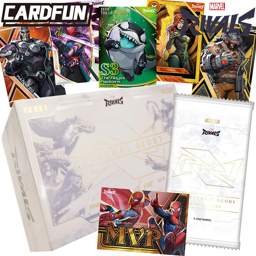 Official Card.fun Marvel Rivals Collection Cards Black Panther Doctor Strange Moment of Glory Hero MVP Cards Surprise Peripheral