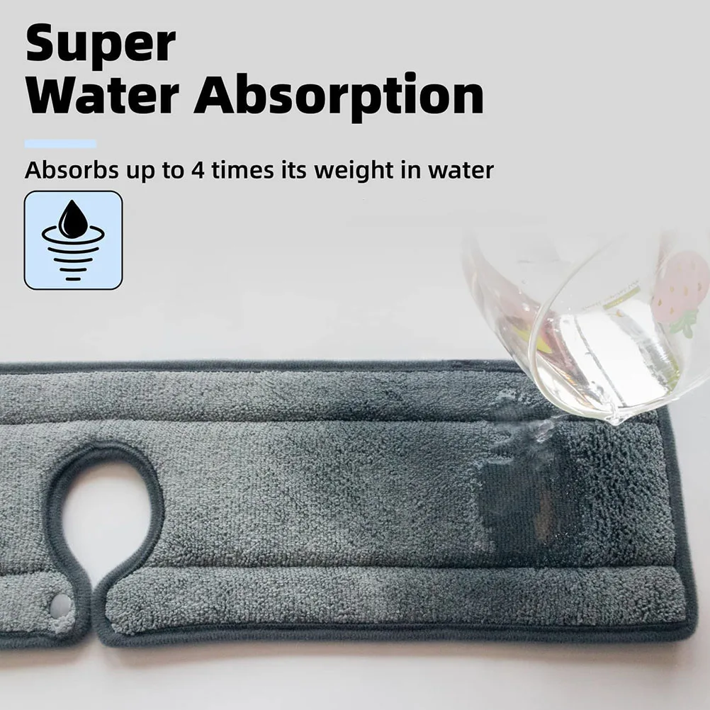 

2Pcs Kitchen Faucet Pad Wrap-Around Design Suitable Surrounding Faucet Keep Countertop Dry Reusable Economical Quality Life