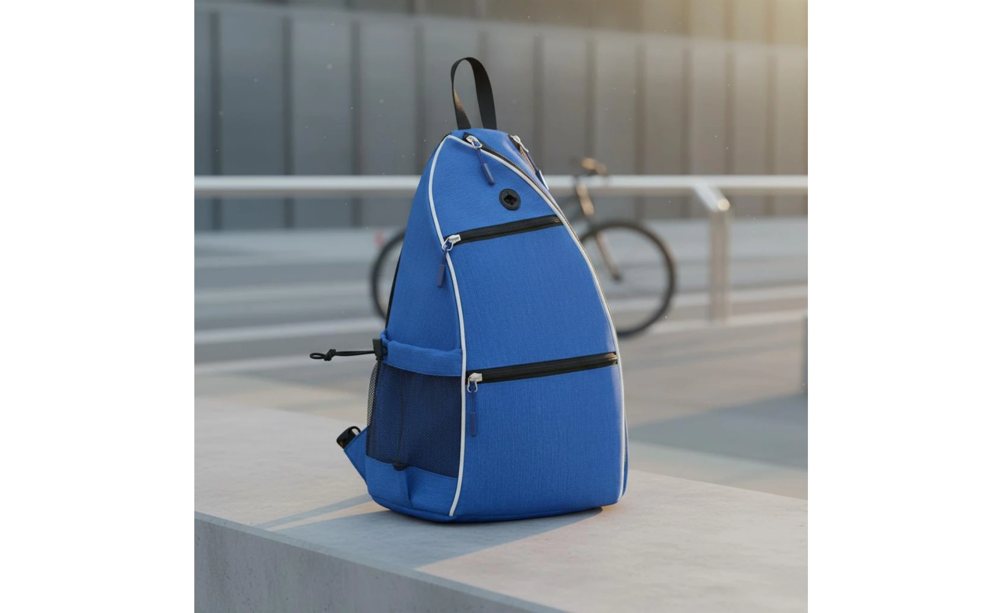 Pickleball Backpack Double-Strap Carry Tennis Backpack Sports Drawstring Bag Lightweight Athletic Gear Breathable Shoulder