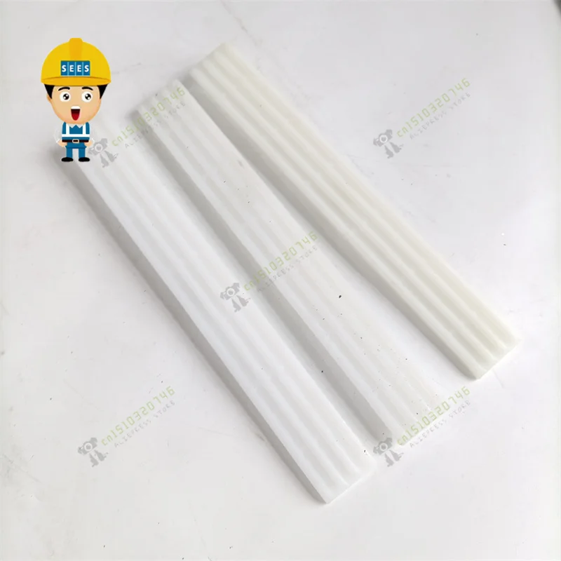 SEES FAA380F500 Elevator 3 in 1 Guide Shoe Insert Length 200mm Width 25mm Height 6mm White 1LOT=30PCS