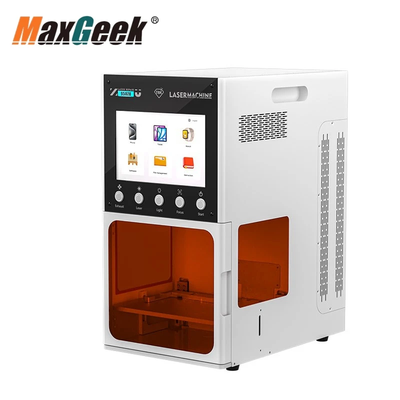 Maxgeek TBK958ZU AI Smart UV Laser Machine High Power Screen Remover with 10.1-inch Touch Screen Support Voice Control