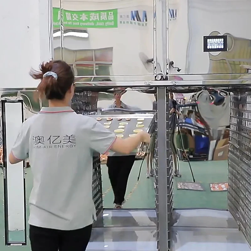 AIM Heat Pump Food Dehydrator Machine | Industrial Commercial Fruit Vegetable Meat Dryer | 36 Trays 200kg Large Scale Drying Equ
