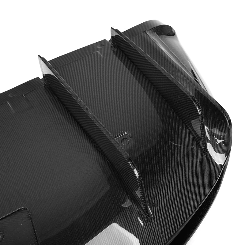 الناشر الخلفي من ألياف الكربون للطراز X 2016-2020 R Style Model X الناشر الخلفي #2