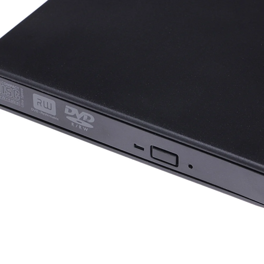 

External Usb 2.0 Cd Dvd Burner Rw Drive For Laptop Desktop Burning Writer Reader Portable Compatible With Windows