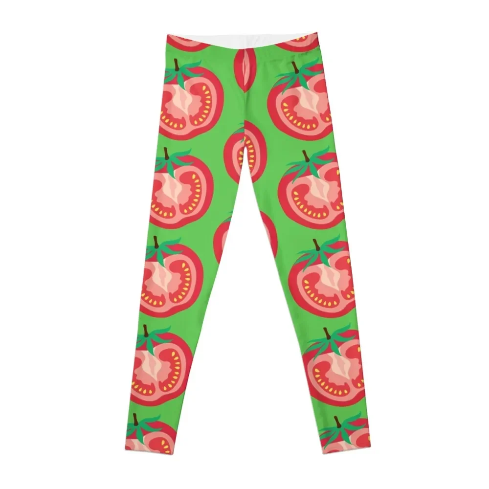

Tomato, Half sliced Leggings Women sports Clothing fitness sports for gym Womens Leggings