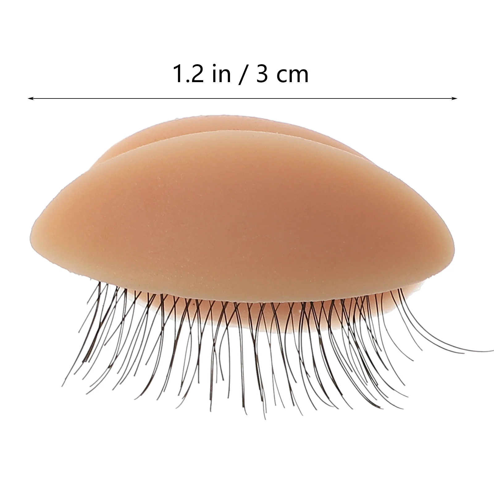 แผ่นซิลิโคนฝึกต่อขนตาคุณภาพสูง สำหรับฝึกฝนการต่อขนตา ใช้ซ้ำได้