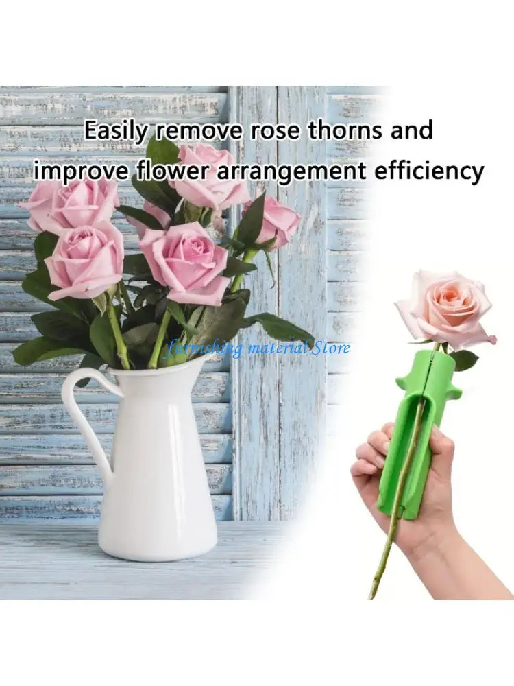 

Y5GD Gardening Tool Flower Cleaner Cutter for Removing Thorns and Leaves from Roses