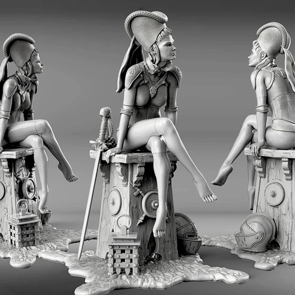 

Vanessa Miniature Figure 1:16 Resin Model Kit Unpainted Plastic Model Kit Anime Figure A584