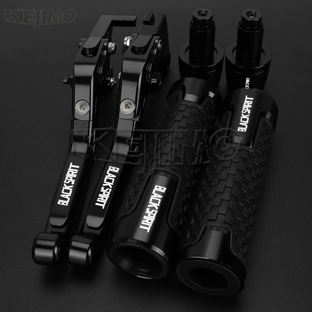 

CNC Aluminum For HONDA BlackSpiRit 2014-2016 Motorcycle Accessories Adjustable Folding Brake Clutch Lever Handlebar grips ends