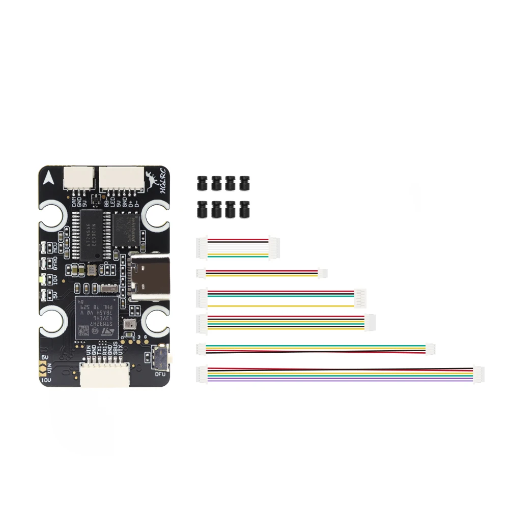 HGLRC Nblade H743 8S MINI V1 FC ICM42688 60A 4IN1 6S STACK Flight Controller DShot600/300 20x20mm 2-6S for FPV Freestyle Drones