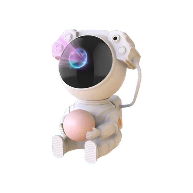 Cross-border explosive astronaut pose holding stars sky projection lamp star laser romantic atmosphere night light