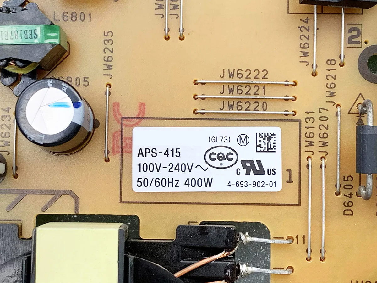APS-415(CH) GL73 1-982-192-11 1-474-690-11 for XBR-75X850E