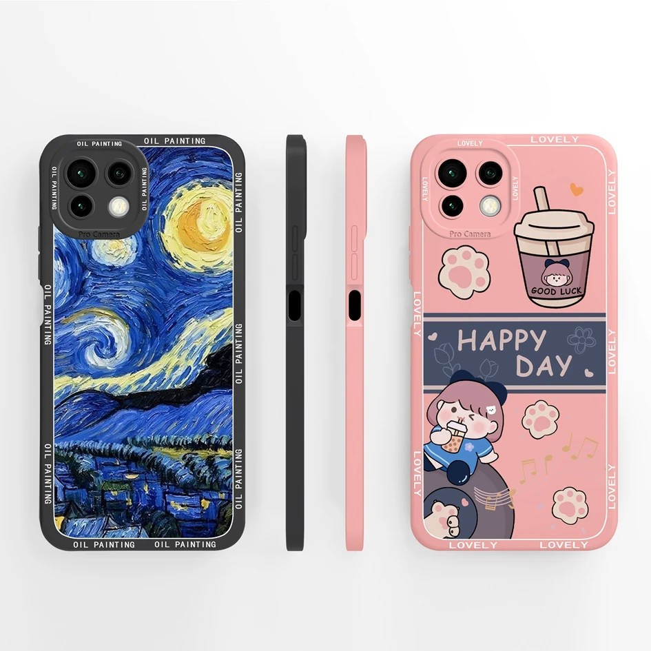 Back Covers For Xiaomi Mi 11 Lite 5G NE Cases Fashion Phone Bags Matte Liquid Silicone Super Shockproof For Xiaomi 11Lite Fundas