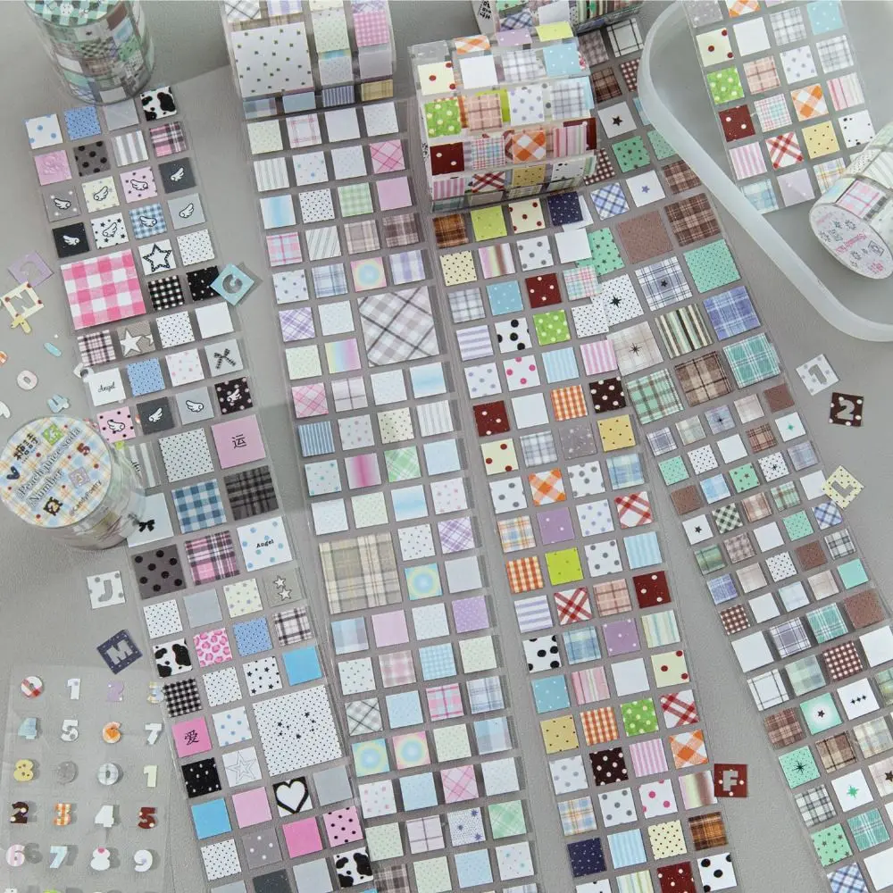 60mm*1m Die Cutting Tape Star Bubble Ins Style Diary Scrapbook Stickers Sparkling Aesthetic Stationery Stickers DIY Projects