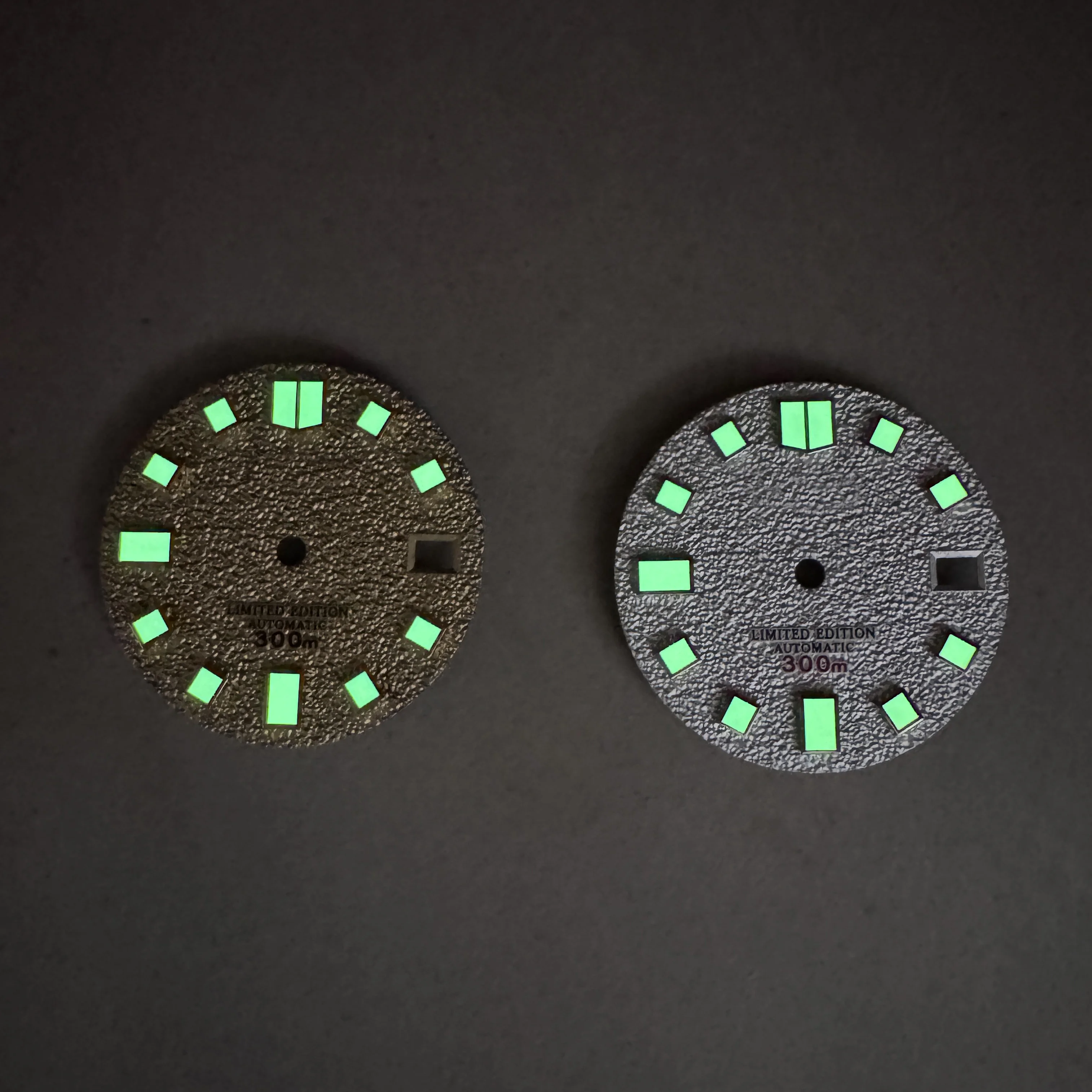28.5mm S Logo NH35 Diving DIal Suitable For NH35/NH36 Movement Green/No Luminous High Quality Watch Modification Accessories