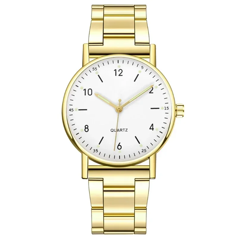 Luminous Watch for Women Luxury Watches Reloj Mujer Simple Quartz Wristwatches Stainless Steel Watch Reloj Часы Женские Наручные